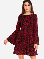 ODM Ladies Long Sleeve Casual Dress