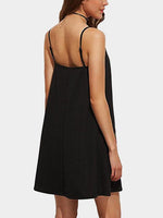 NEW FEELING Womens Black Mini Dresses