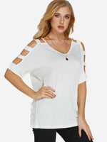 OEM Ladies White T-Shirts