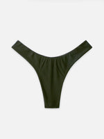 NEW FEELING Womens Army Green Bikinis