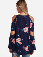 NEW FEELING Womens Floral T-Shirts