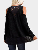 NEW FEELING Womens Black T-Shirts