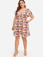 OEM ODM Womens Short Sleeve Plus Size Dresses