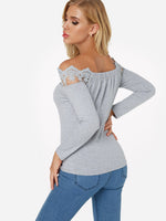 NEW FEELING Womens Grey T-Shirts