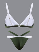 ODM Ladies Sleeveless Two Piece Bikinis