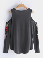 NEW FEELING Womens Grey T-Shirts