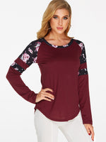 OEM Ladies Burgundy T-Shirts