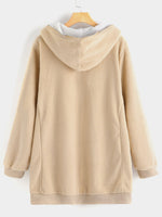 NEW FEELING Womens Khaki Plus Size Coats & Jackets
