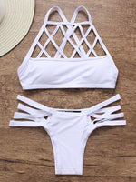 Wholesale Sexy Sleeveless Strappy Design Swimwear