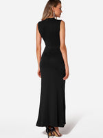 NEW FEELING Womens Black Maxi Dresses