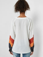 NEW FEELING Womens White T-Shirts