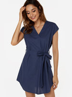 OEM ODM Womens Short Sleeve Mini Dresses