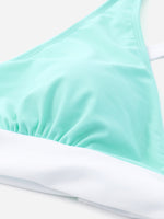 OEM Ladies Green Plus Size Swimwear