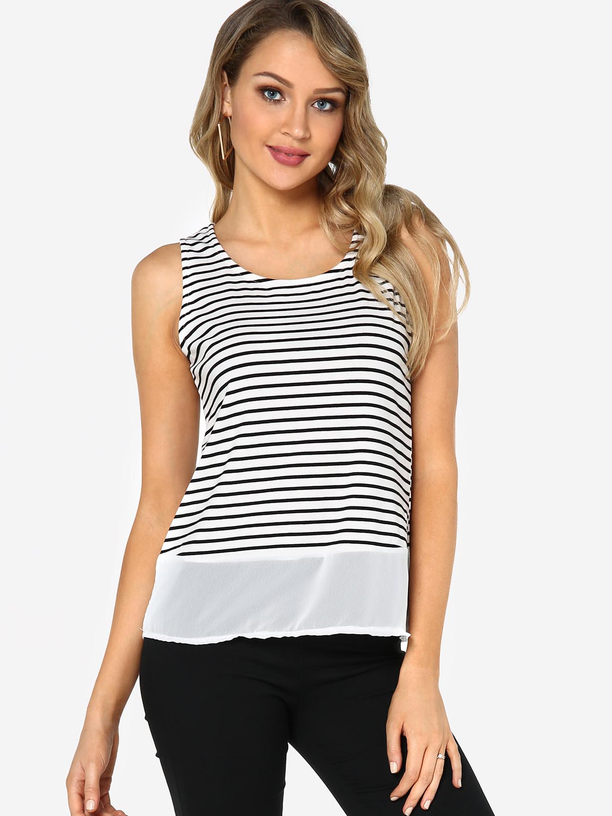 ODM Ladies Sleeveless Tank Top