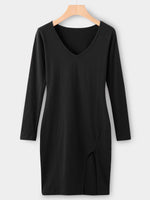 OEM ODM Womens Burgundy Midi Dresses