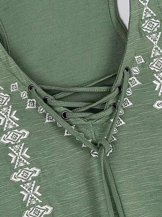 OEM Ladies Green Camis