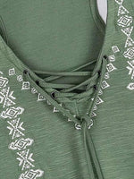 OEM Ladies Green Camis