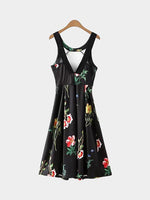 NEW FEELING Womens Multi Floral Dresses