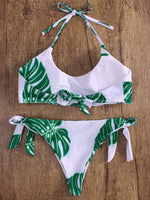 NEW FEELING Womens White Bikinis