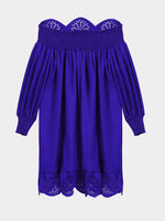 NEW FEELING Womens Blue Mini Dresses