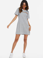 OEM ODM Womens Short Sleeve Casual Dress
