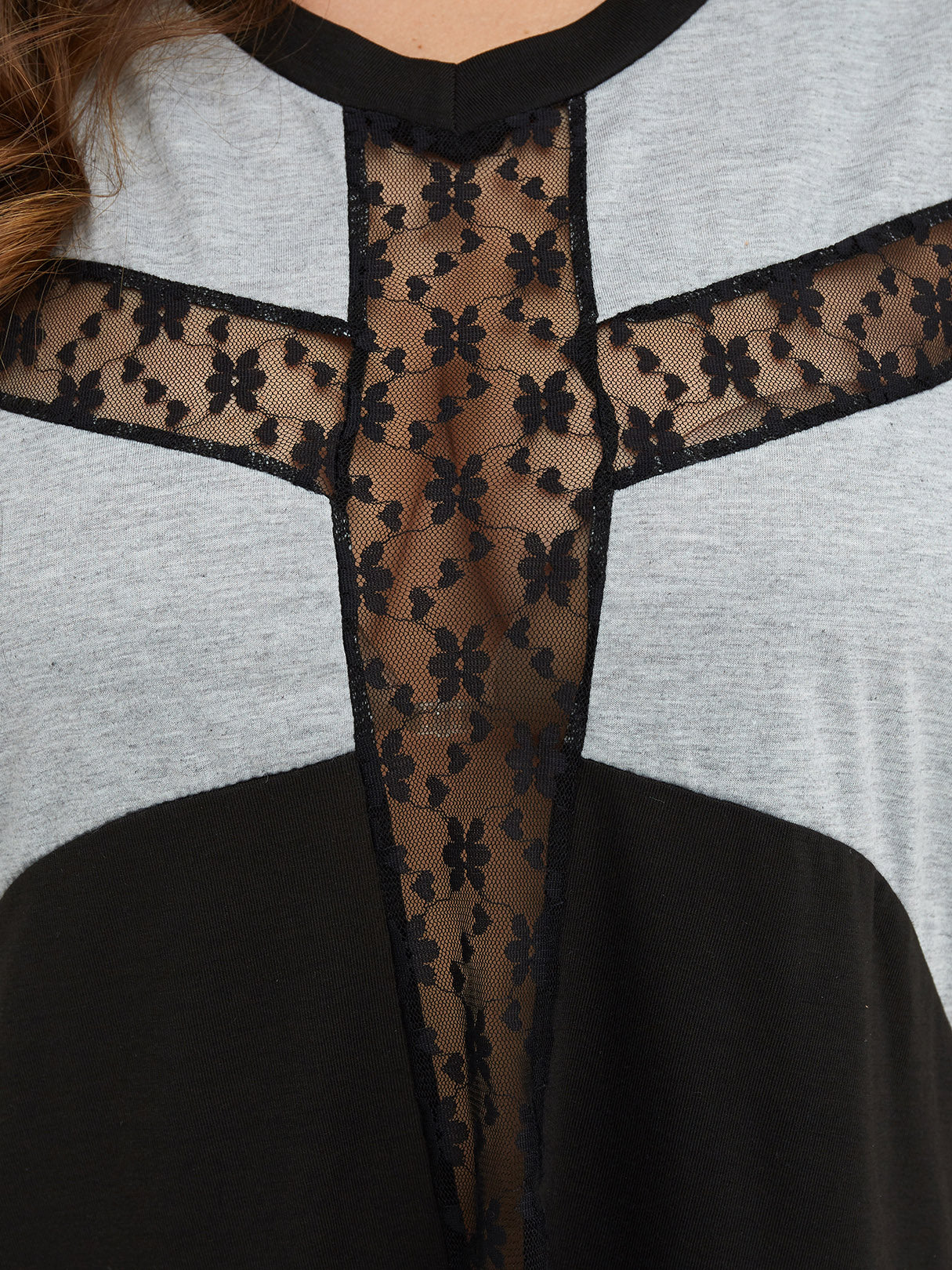 ODM Ladies Half Sleeve Plus Size Tops