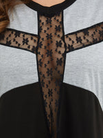 ODM Ladies Half Sleeve Plus Size Tops