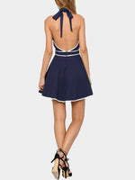 NEW FEELING Womens Navy Mini Dresses