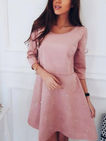 OEM Ladies Pink Sexy Dresses