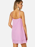 NEW FEELING Womens Pink Mini Dresses