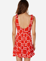 NEW FEELING Womens Red Mini Dresses