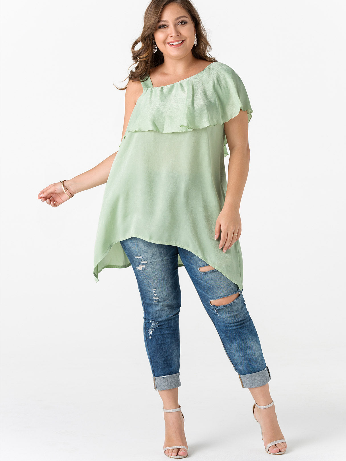OEM ODM Womens Short Sleeve Plus Size Tops