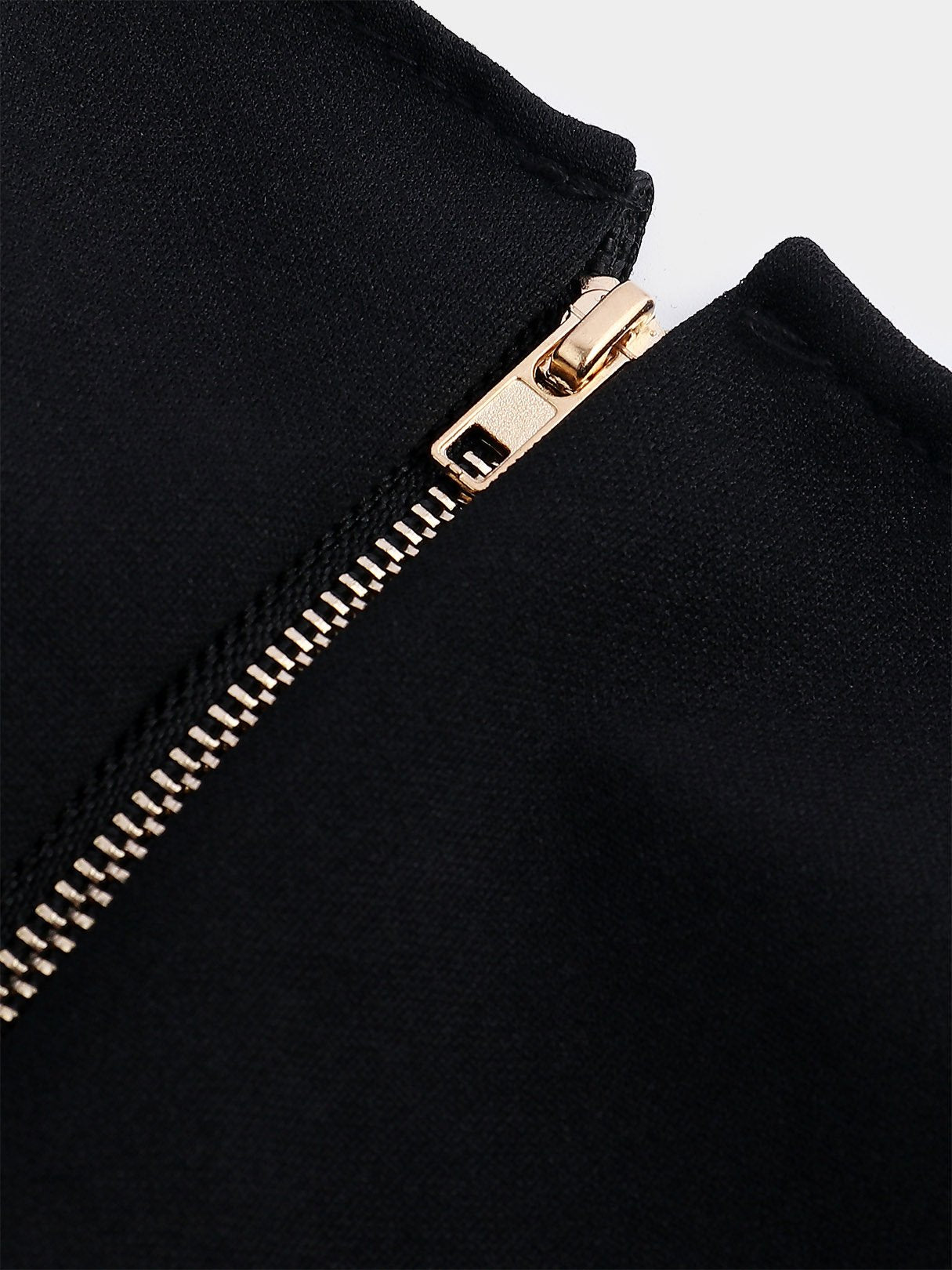 OEM Ladies Black Midi Dresses