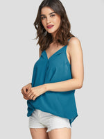 OEM Ladies Blue Camis