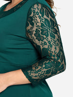 OEM ODM Womens Green Plus Size Dresses