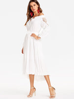ODM Ladies Long Sleeve Dress