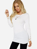 OEM Ladies White T-Shirts