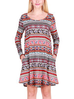 OEM Ladies Multi Casual Dresses