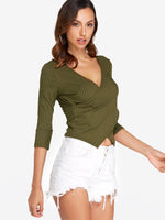 OEM Ladies Green T-Shirts