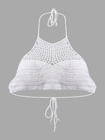NEW FEELING Womens White Bikinis