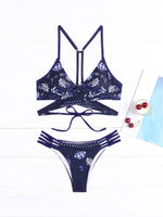 OEM Ladies Blue Bikinis