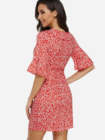 Custom Womens Floral Print Dresses