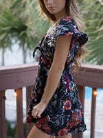 OEM Ladies Multi Floral Dresses
