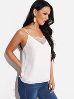 OEM Ladies White Camis