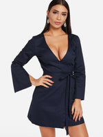 ODM Ladies Long Sleeve Mini Dress