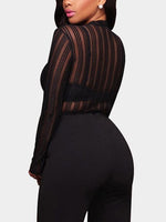 NEW FEELING Womens Black Bodysuits