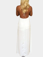 NEW FEELING Womens White Maxi Dresses