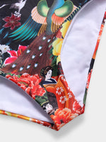 OEM ODM Womens Striped Two Piece Bikini