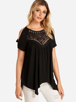 OEM Ladies Black T-Shirts
