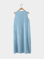 NEW FEELING Womens Blue Midi Dresses